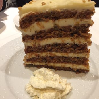 Rails Steakhouse - On the best carrot cake I have ever had. - Steakhouses Near Me - Towaco, New Jersey