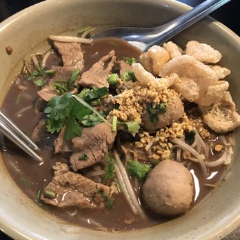 9 Thai Restaurant - Nam tok noodle soup - Thai Near Me - Denver, Colorado