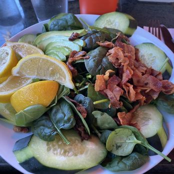 Foxy's Restaurant - Cobb Salad no dressing, side of lemon wedges - Diners Near Me - Glendale, California