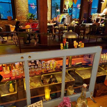 Superfine - Seating above the bar - Bars Near Me - Brooklyn, New York Superfine - Seating above the bar - Bars Near Me - Brooklyn, New York