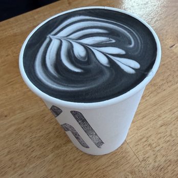 Milli Cafe - Black latte - Cafes Near Me - Millbrae, California