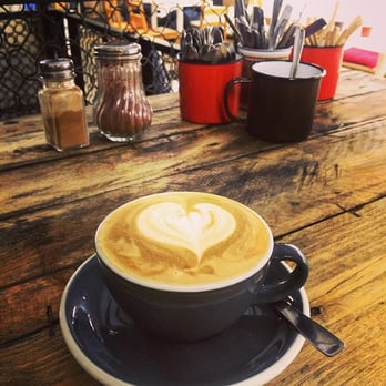 La Cherry - Start your grey Saturday with a flat white! - Cafeteria Near Me - Barcelona, B La Cherry - Start your grey Saturday with a flat white! - Cafeteria Near Me - Barcelona, B