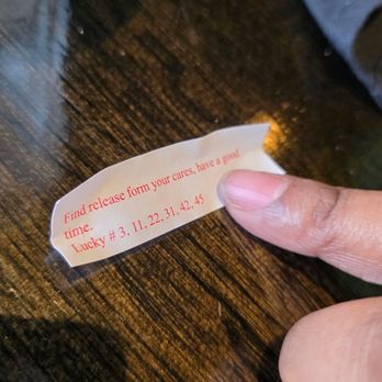 Lao Sze Chuan - Fortune cookie - Szechuan Near Me - Skokie, Illinois Lao Sze Chuan - Fortune cookie - Szechuan Near Me - Skokie, Illinois