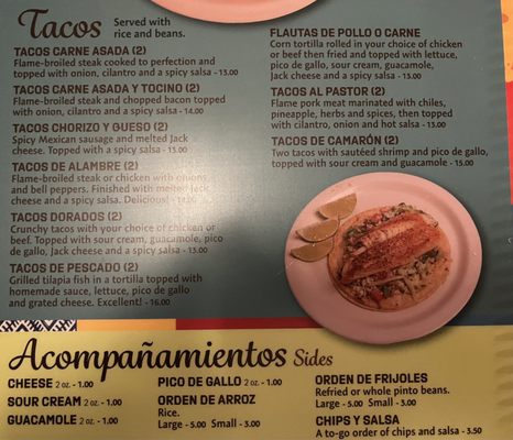 Menu photo 6 Jorge's El Tapatio Tracy, CA