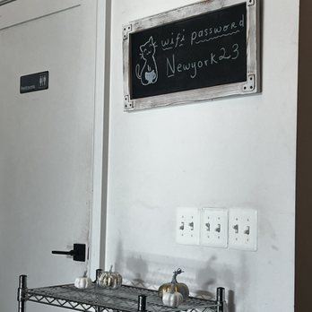 Cozy Cafe And Bakery - Cute wall decor for wifi password - Cafes Near Me - Ellicott City, Maryland Cozy Cafe And Bakery - Cute wall decor for wifi password - Cafes Near Me - Ellicott City, Maryland