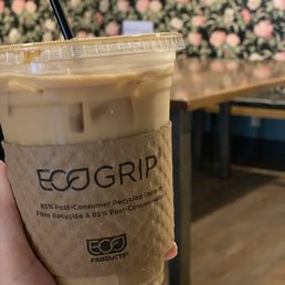 Oat milk latte Oat milk latte