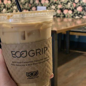 Brew Coffee House - Oat milk latte - Coffee & Tea Near Me - Pella, Iowa Brew Coffee House - Oat milk latte - Coffee & Tea Near Me - Pella, Iowa