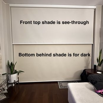 Regent Window Fashions - After: optional front see-thru or back darkening shade - Shades & Blinds Near Me - Chicago, Illinois Regent Window Fashions - After: optional front see-thru or back darkening shade - Shades & Blinds Near Me - Chicago, Illinois