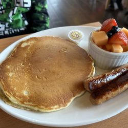 Sunset Grill - Pancakes and sausages