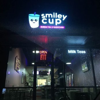 Smiley Cup - Front shop view @ Smiley Cup - Bubble Tea Near Me - Richardson, Texas