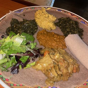 Mesob - Vegetable Combo - Caribbean Near Me - Kansas City, Missouri Mesob - Vegetable Combo - Caribbean Near Me - Kansas City, Missouri