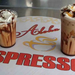 Aloha Espresso - Aloha Espresso serves a variety of hot & cold espresso drinks including ice latte, mocha, macchiatto and vanilla macadamia mocha