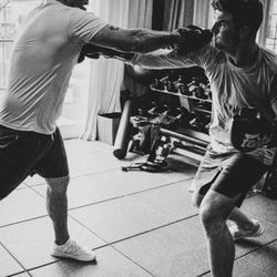 Private Boxing Lessons by Francisco - NFL QB Andy Dalton
