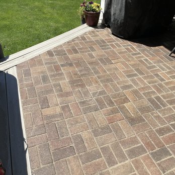 Mallard Home Services - Raised paver patio - Painters Near Me Mallard Home Services - Raised paver patio - Painters Near Me