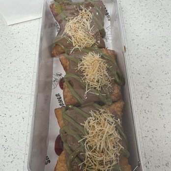 SnoCorner - $16.50 Dubai beignets size of a Post-It note - Desserts Near Me - Long Beach, California SnoCorner - $16.50 Dubai beignets size of a Post-It note - Desserts Near Me - Long Beach, California