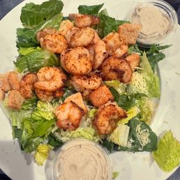 Grilled shrimp Caesar salad Grilled shrimp Caesar salad