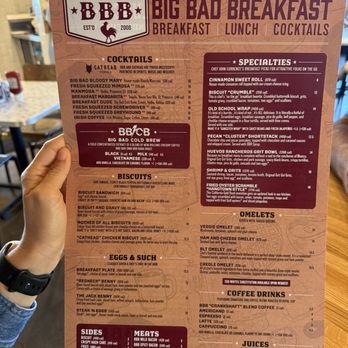Big Bad Breakfast - Franklin - Menu - Breakfast & Brunch Near Me - Franklin, Tennessee