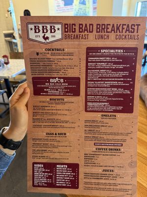 Menu photo 5 Big Bad Breakfast - Franklin Franklin, TN
