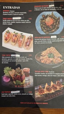 Menu photo 8 Kensao Puerto Vallarta, JAL Menu photo 8 Kensao Puerto Vallarta, JAL