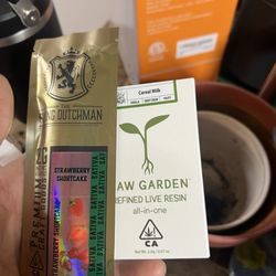 Gaia Express Delivery - Raw garden and Flying Dutchman .. disposables.