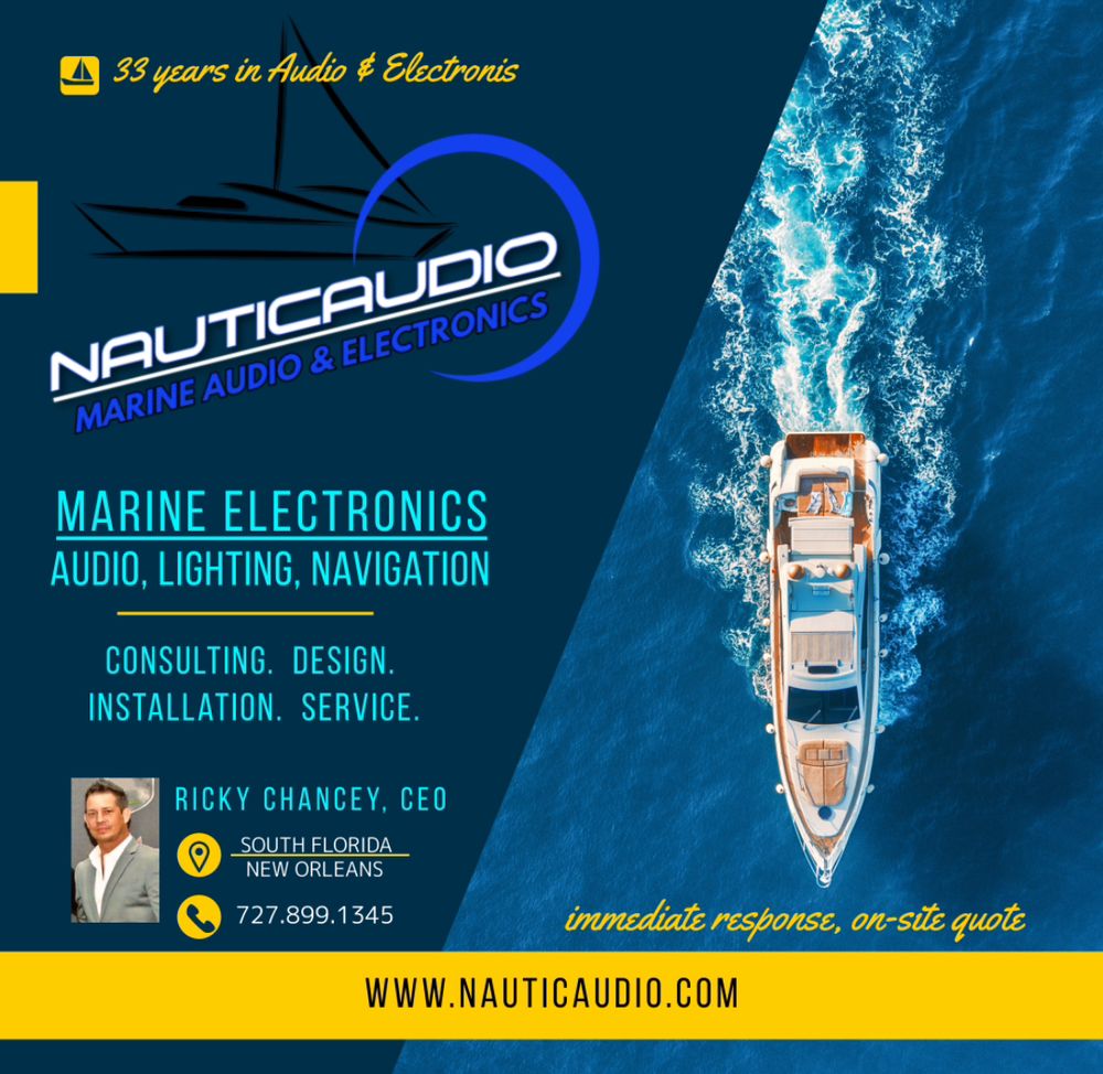 Open for Business NAUTICAUDIO Tampa, Florida Boat Parts