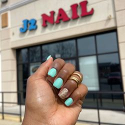 J&J Nails - Fill, cut down acrylic Set!