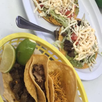 Tacos El Carnal - Tostadas and steak tacos! We're amazing! Great food and service! Open super late. Owner nice man! Awesome price super cheap! - Tacos Near Me - Miami, Florida Tacos El Carnal - Tostadas and steak tacos! We're amazing! Great food and service! Open super late. Owner nice man! Awesome price super cheap! - Tacos Near Me - Miami, Florida