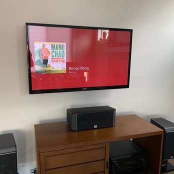 Tv Tech - Hidden wires for tv mount - TV Mounting Near Me