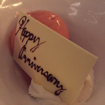 The Lobby - Anniversary strawberry sorbet - American Near Me - Chicago, Illinois
