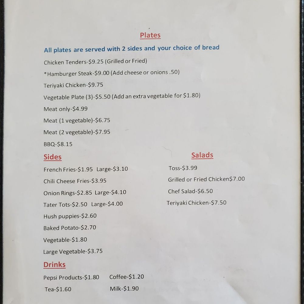 Jim's Grill - Menu - American Near Me - Yadkinville, North Carolina Jim's Grill - Menu - American Near Me - Yadkinville, North Carolina