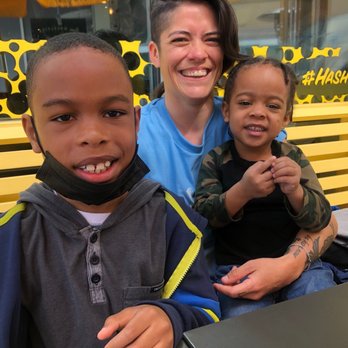 HashTAG - Central Park - Patio seating with my brunch buddies! - Breakfast & Brunch Near Me - Denver, Colorado