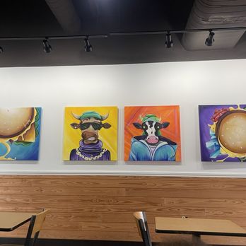 Cow & Cheese - Decor inside - Burgers Near Me - Maitland, Florida Cow & Cheese - Decor inside - Burgers Near Me - Maitland, Florida