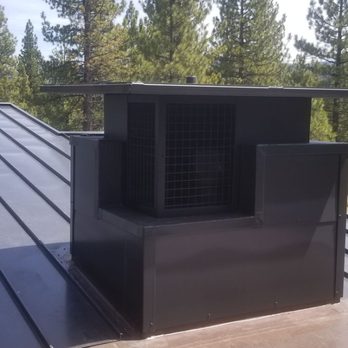 Metal Works - Chimney cap for home in Martis Camp - Metal Fabricators Near Me - Grass Valley, California Metal Works - Chimney cap for home in Martis Camp - Metal Fabricators Near Me - Grass Valley, California