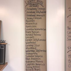 Spartan Nutrition - Loaded tea menu