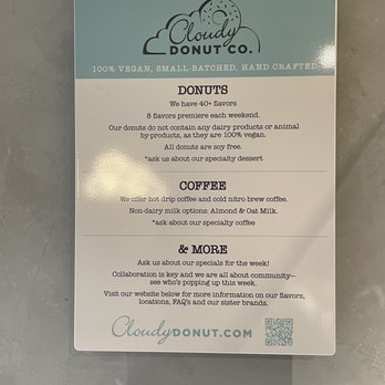 Cloudy Donut - Donuts Near Me - Brooklyn, New York