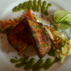 Mahi Mahi and Juliene vegetables