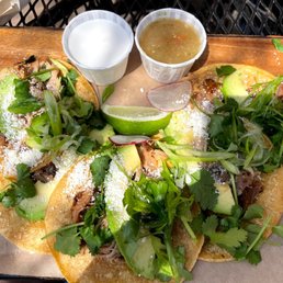 Yummy, simple, fresh beef tacos.