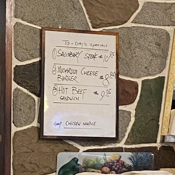 Park Crest Diner - Specials on the board. Comes with soup. - Cafes Near Me - Burnaby, British Columbia