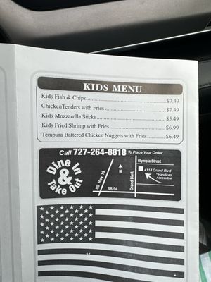 Menu photo 6 The Fish Guy New Port Richey, FL