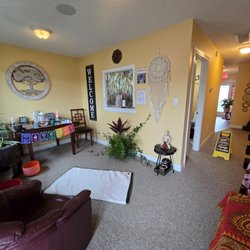 Barefoot Massage - When you first walk in .. our front waiting room