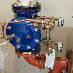 Thompson Plumbing - Completed Intallation of control valve at a commercial location