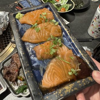 Chubby Cattle - Salmon Carpaccio - Barbeque Near Me - Monterey Park, California Chubby Cattle - Salmon Carpaccio - Barbeque Near Me - Monterey Park, California
