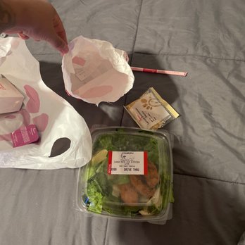 Chick-fil-A - A Lemon Caesar with no a sauce and baby choke strips wow. A waste of money. Thanks for the dinner guys! - Chicken Shop Near Me - Edmond, Oklahoma Chick-fil-A - A Lemon Caesar with no a sauce and baby choke strips wow. A waste of money. Thanks for the dinner guys! - Chicken Shop Near Me - Edmond, Oklahoma