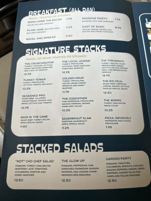 Menu photo 3 Stacked Columbia, SC