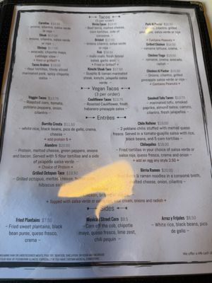 Menu photo 1 Taqueria Cresta Philadelphia, PA Menu photo 1 Taqueria Cresta Philadelphia, PA