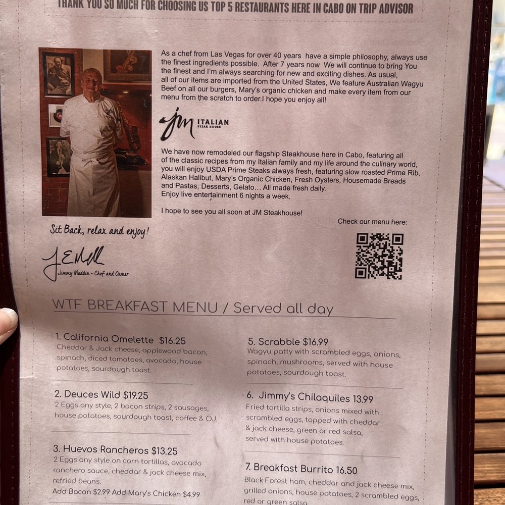 Wtf  Burger Bar - Menu - American Near Me - Cabo San Lucas, BCS