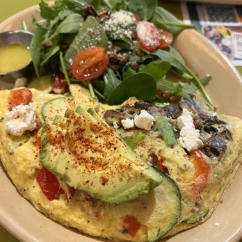 Snooze, an A.M. Eatery - Garden Harvest Omelet - Breakfast & Brunch Near Me - Orange, California Snooze, an A.M. Eatery - Garden Harvest Omelet - Breakfast & Brunch Near Me - Orange, California