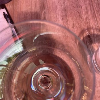 Alehouse & Bistro - Remainder of red wine left in the glass after I had white wine. - Wine Bars Near Me - Gilroy, California