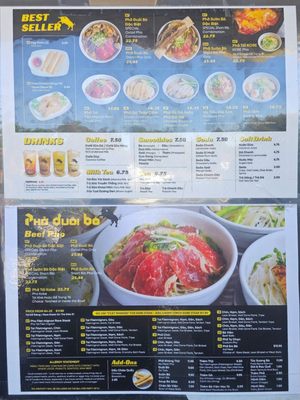 Menu photo 2 Pho Duoi Bo San Jose, CA Menu photo 2 Pho Duoi Bo San Jose, CA