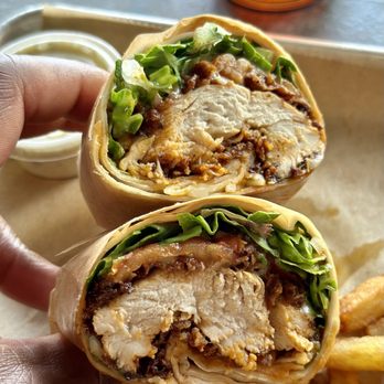 The Marietta Local - Hot chicken wrap - Burgers Near Me - Marietta, Georgia The Marietta Local - Hot chicken wrap - Burgers Near Me - Marietta, Georgia